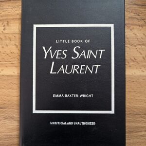 Little Book Of Yves Saint Laurent Leatherbound Version